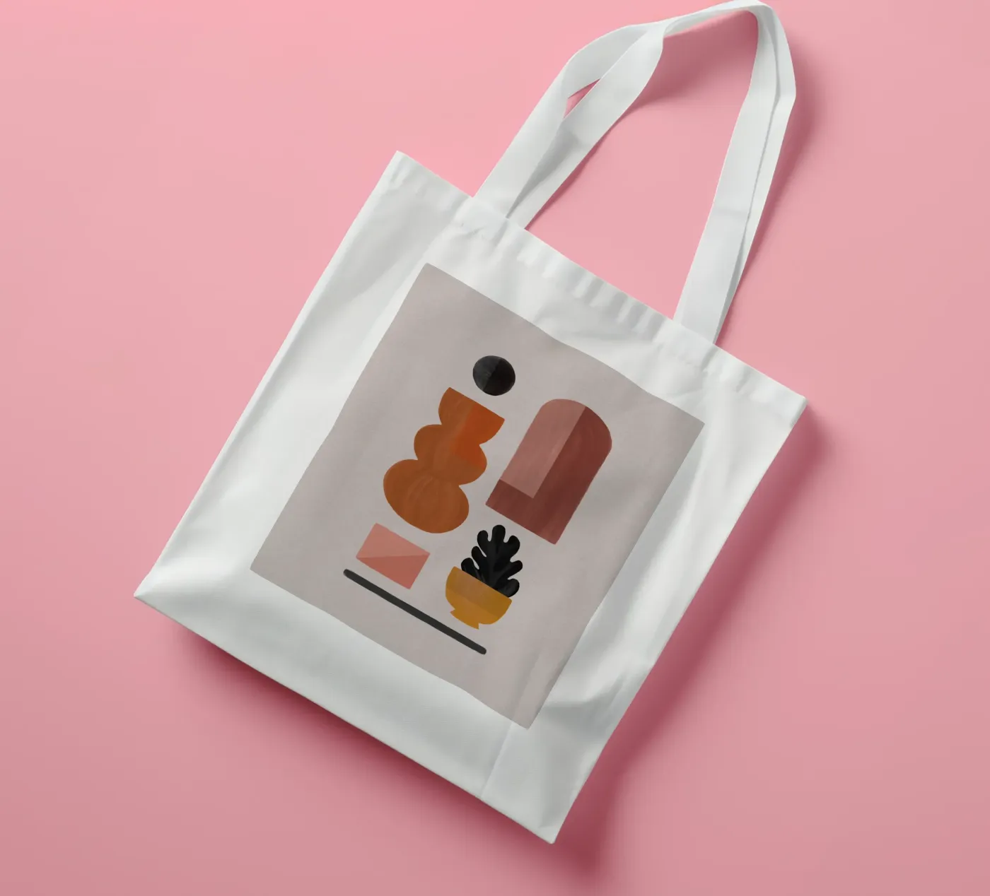 Boho objecten I jute draagtas van Orara Studio
