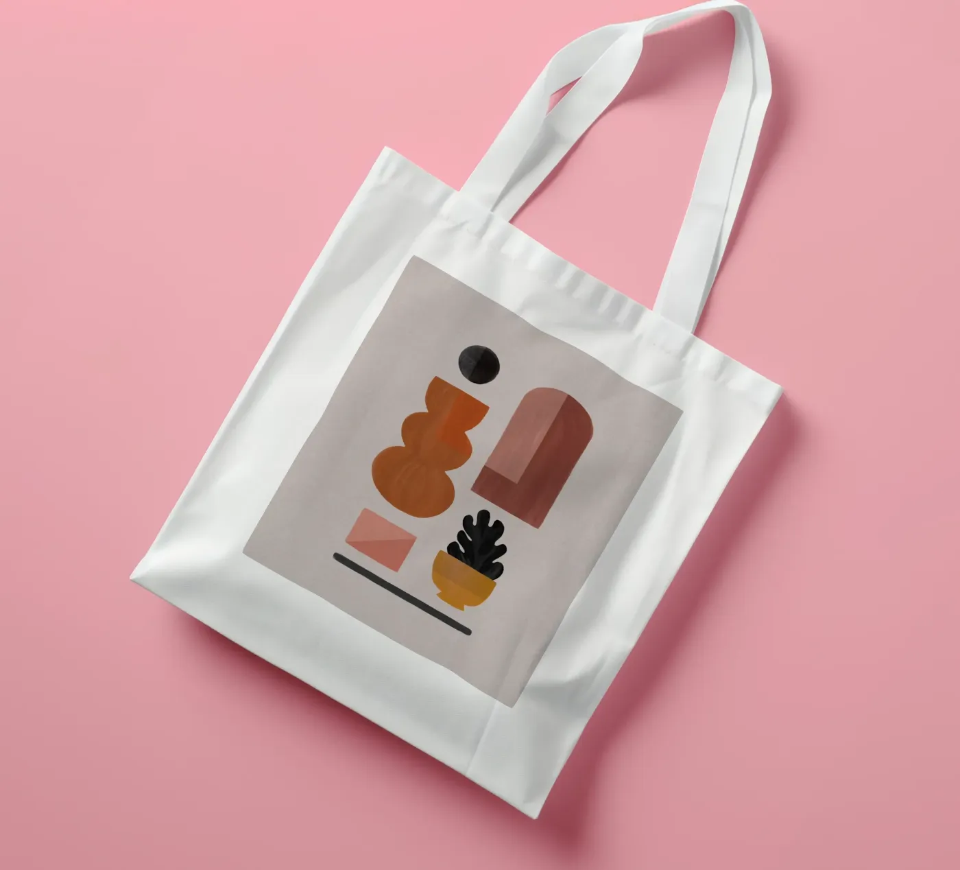 Boho objecten I jute draagtas van Orara Studio