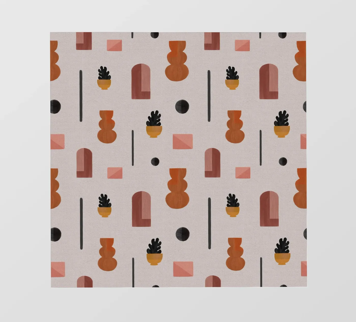 Boho Objects I Fototapete von Orara Studio