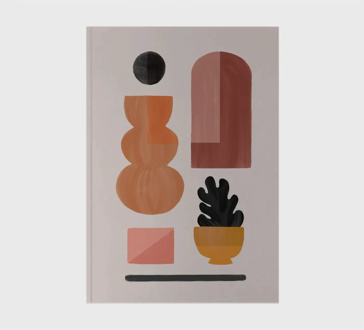 Boho objecten I notitieboek van Orara Studio