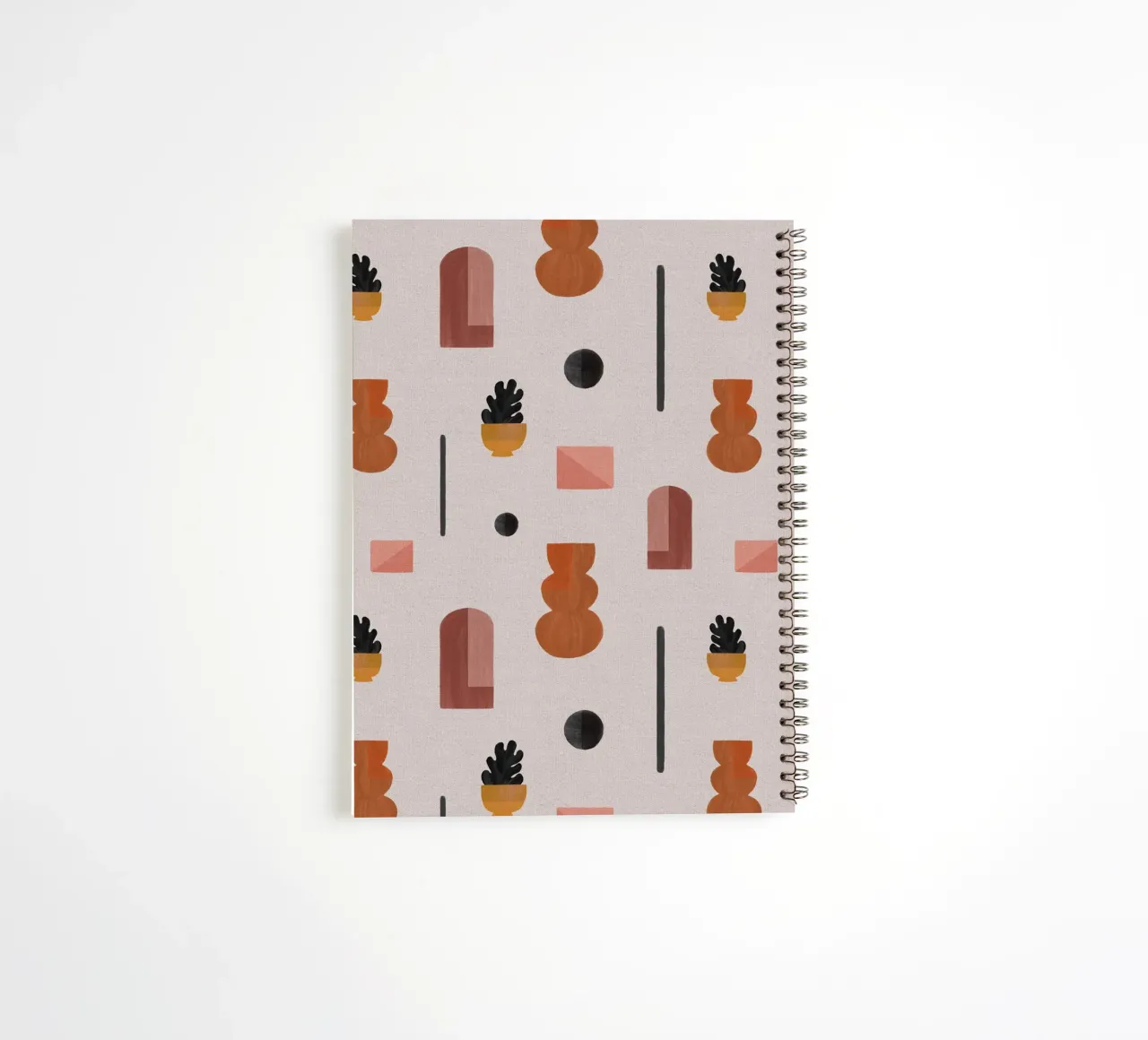 Boho Objects I spiral notebook by Orara Studio