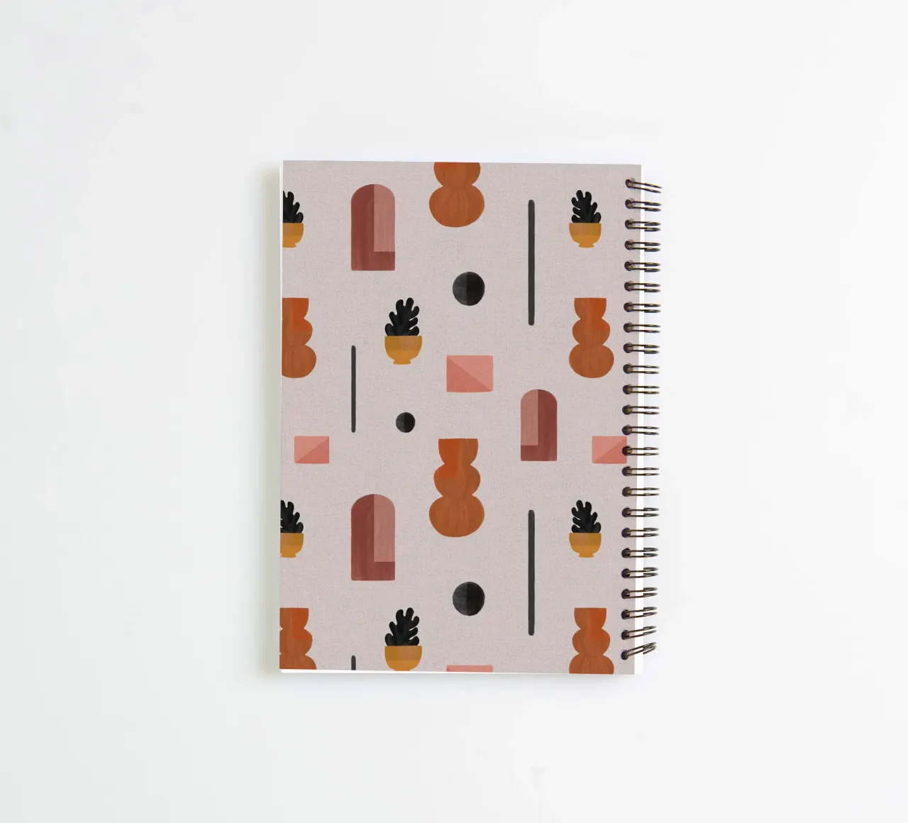 Boho Objects I spiral notebook by Orara Studio