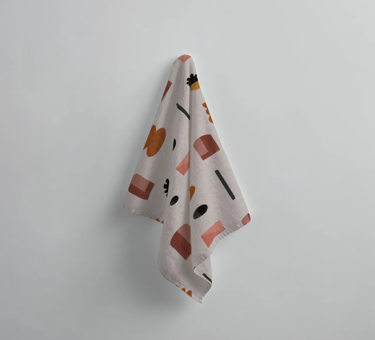 Boho Objects I towel by Orara Studio