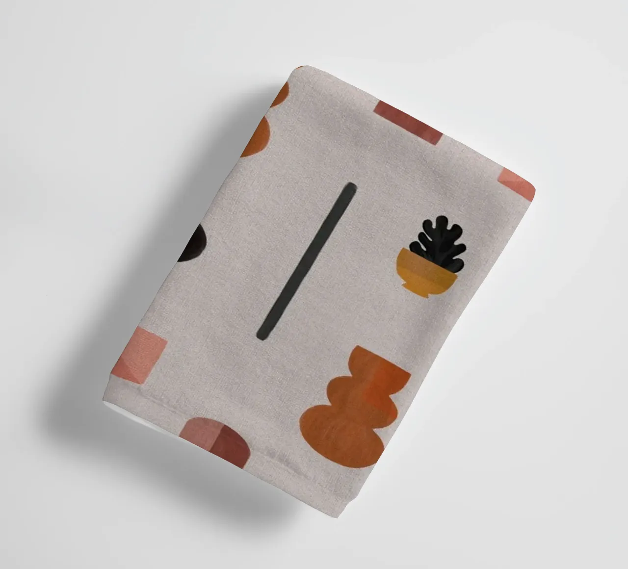 Boho Objects I towel by Orara Studio