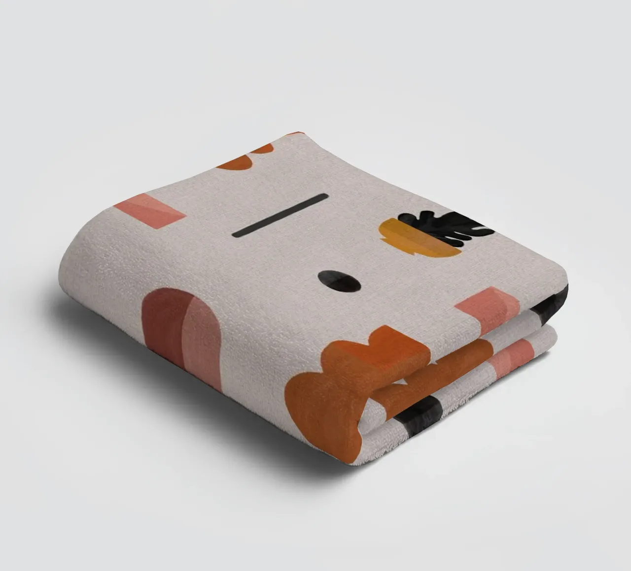 Boho Objects I towel by Orara Studio