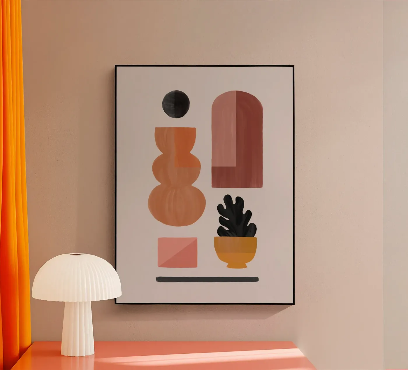 Boho Objects I Acryl-Glas von Orara Studio