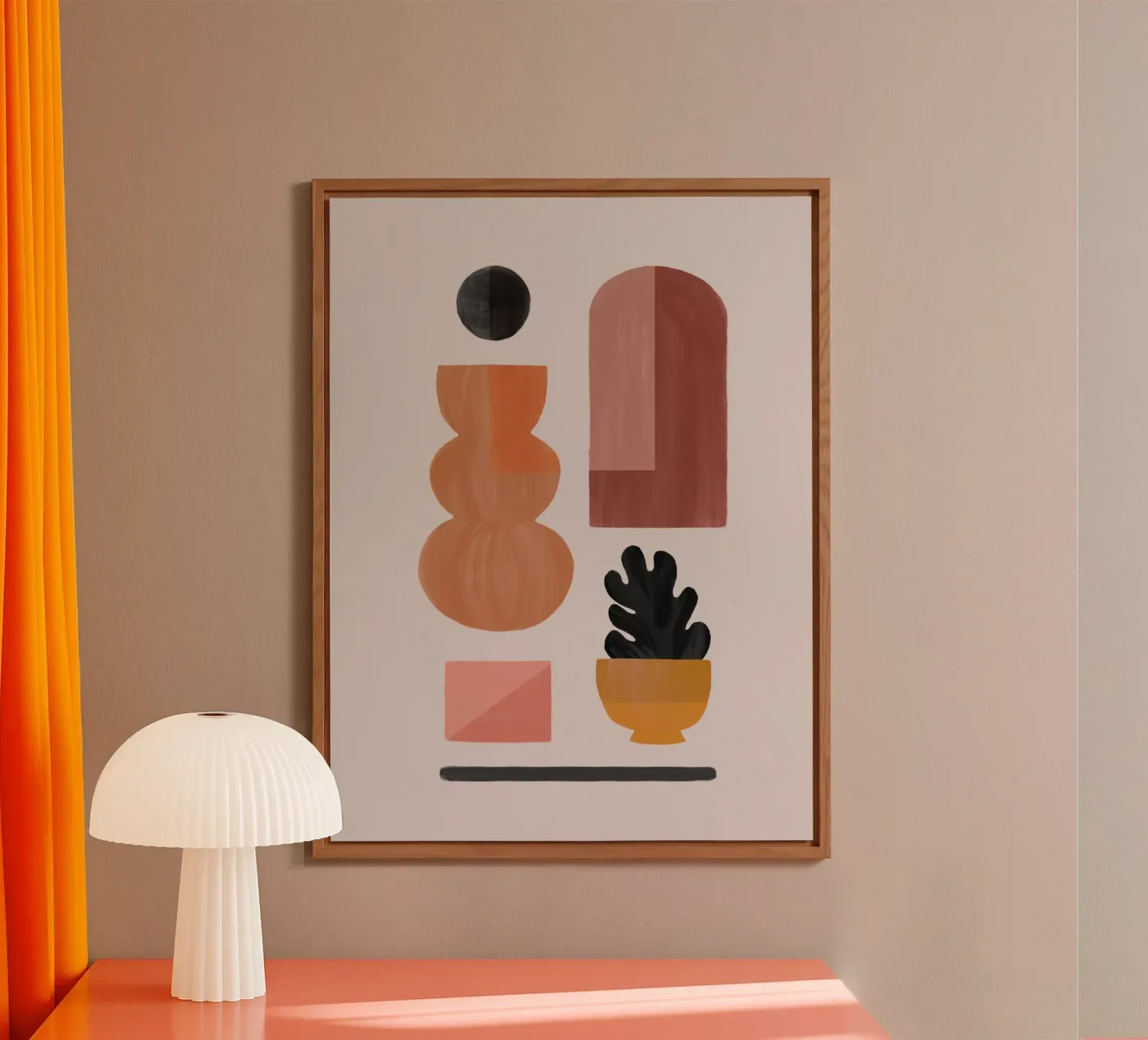 Boho objecten I forex-plaat van Orara Studio