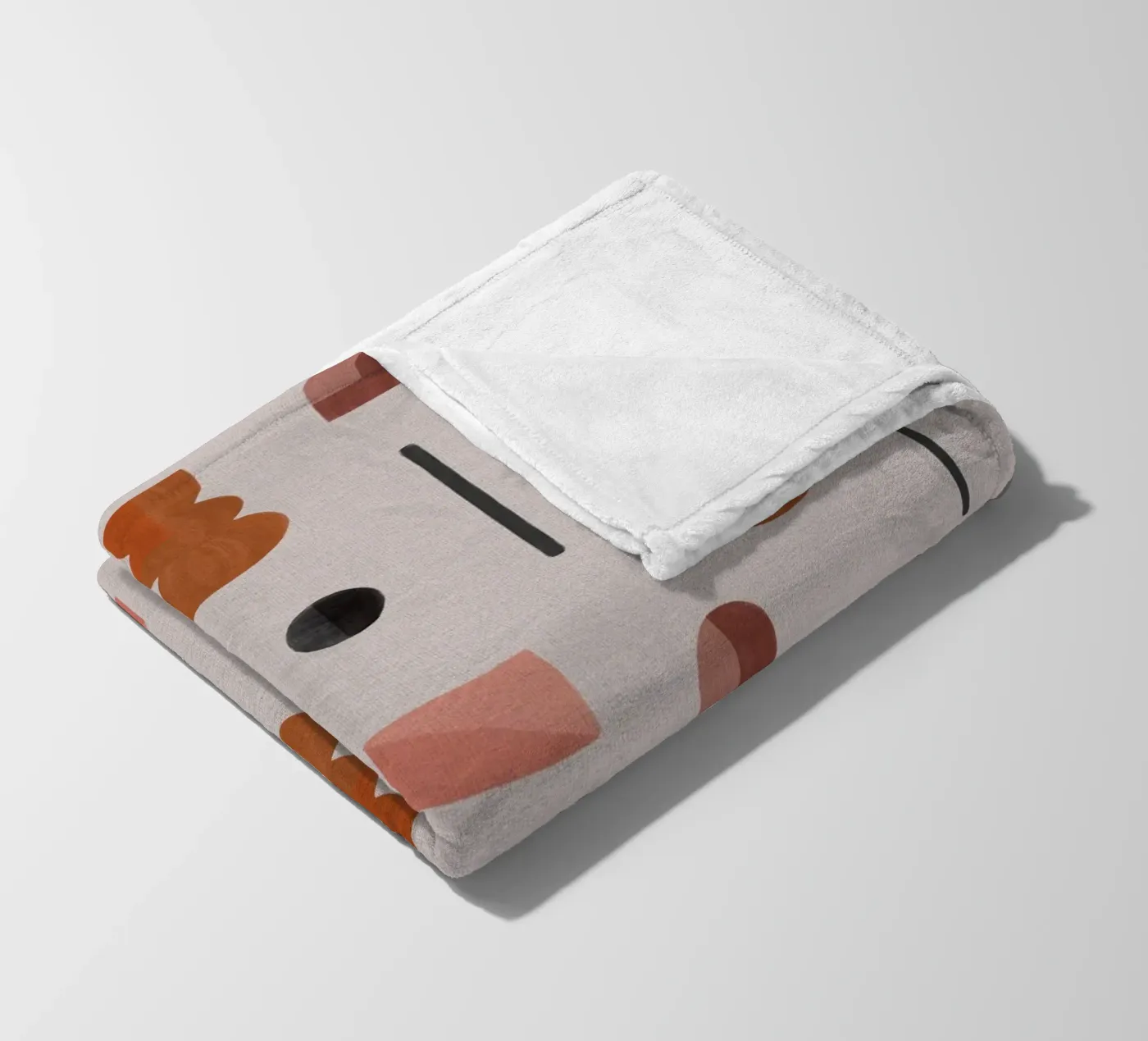 Boho Objects I plaid polaire de Orara Studio