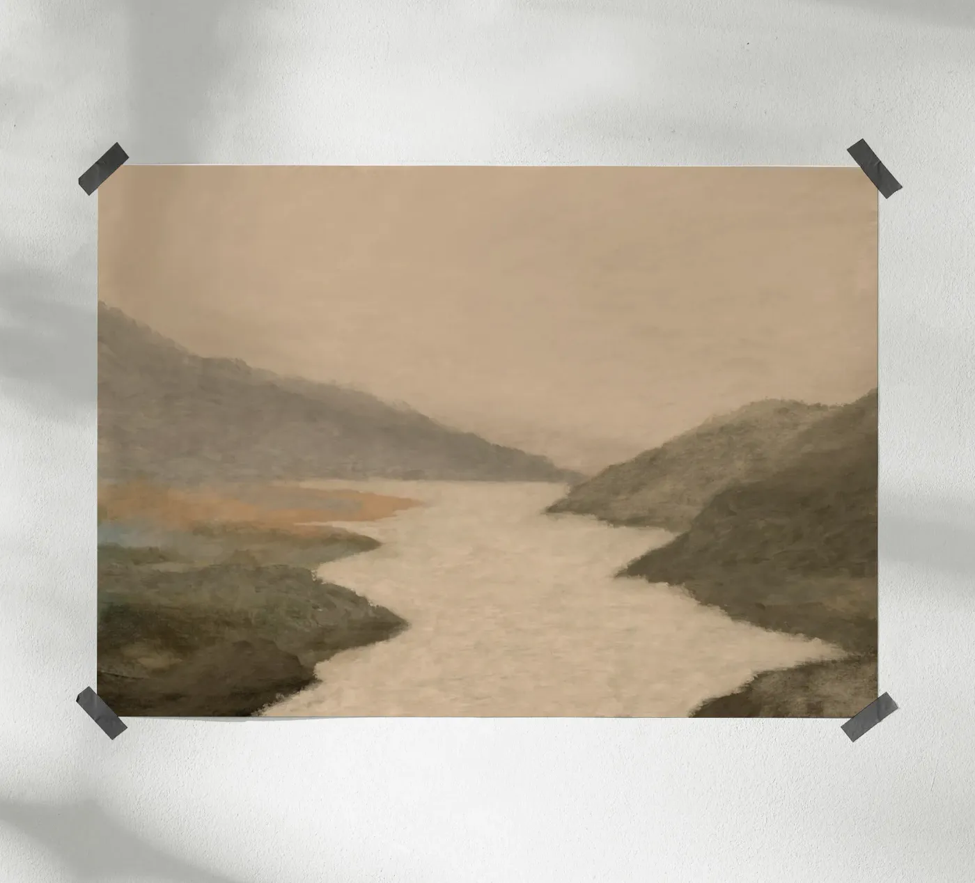 Loch poster by Dan Hobday