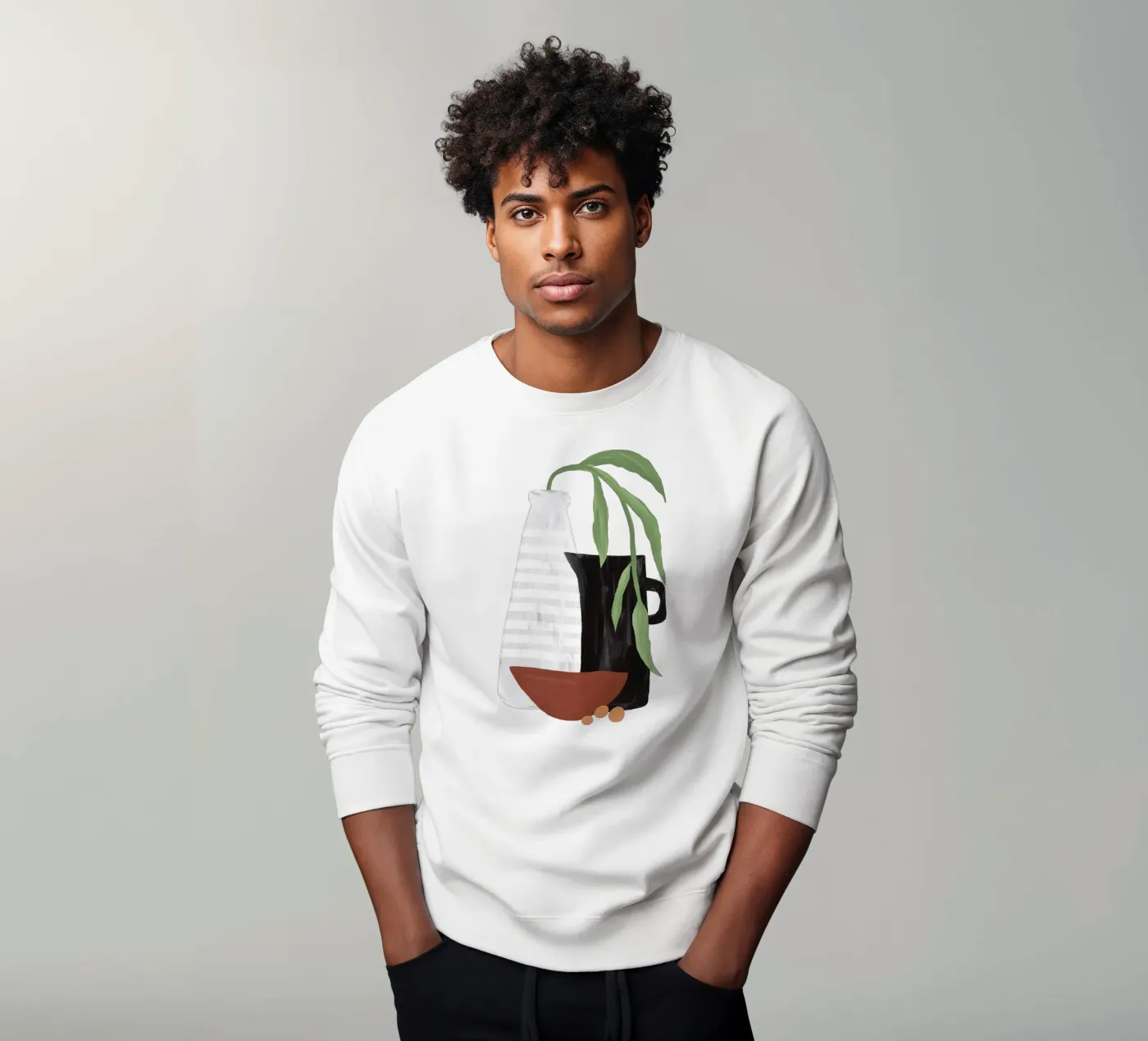 Boho Objects II sweatshirt by Orara Studio