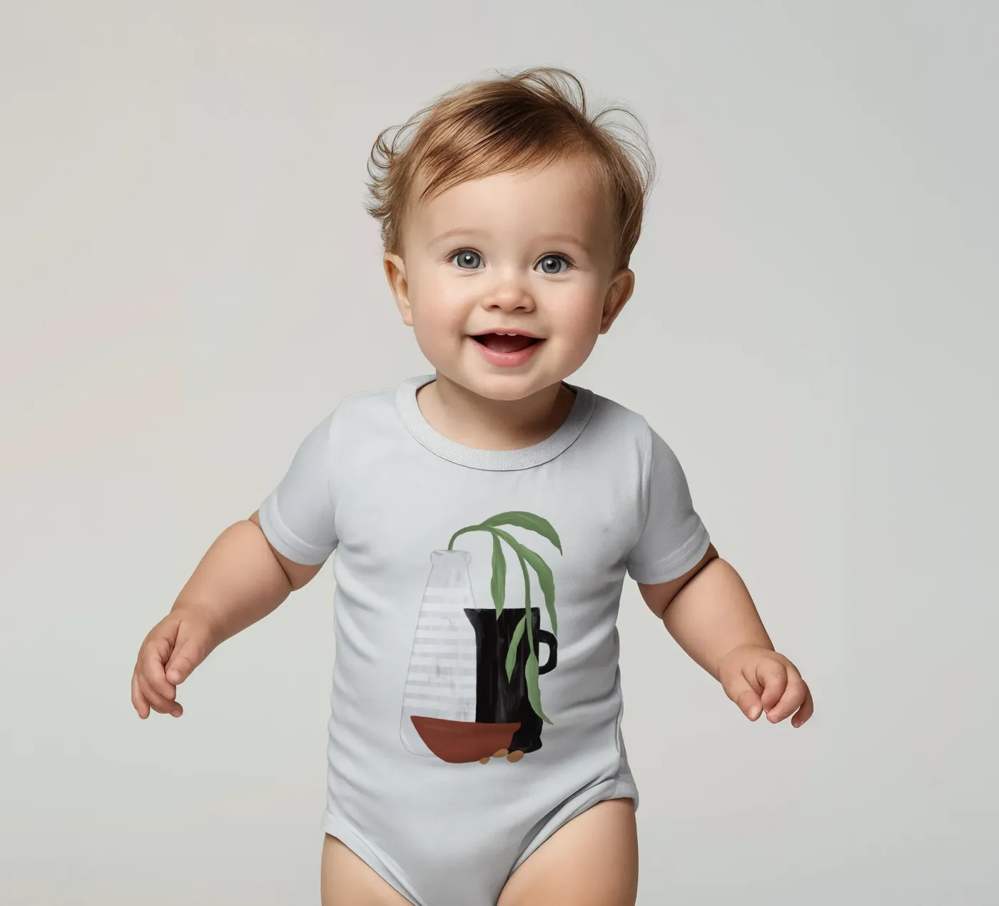 Oggetti Boho II body neonato maniche corte da Orara Studio