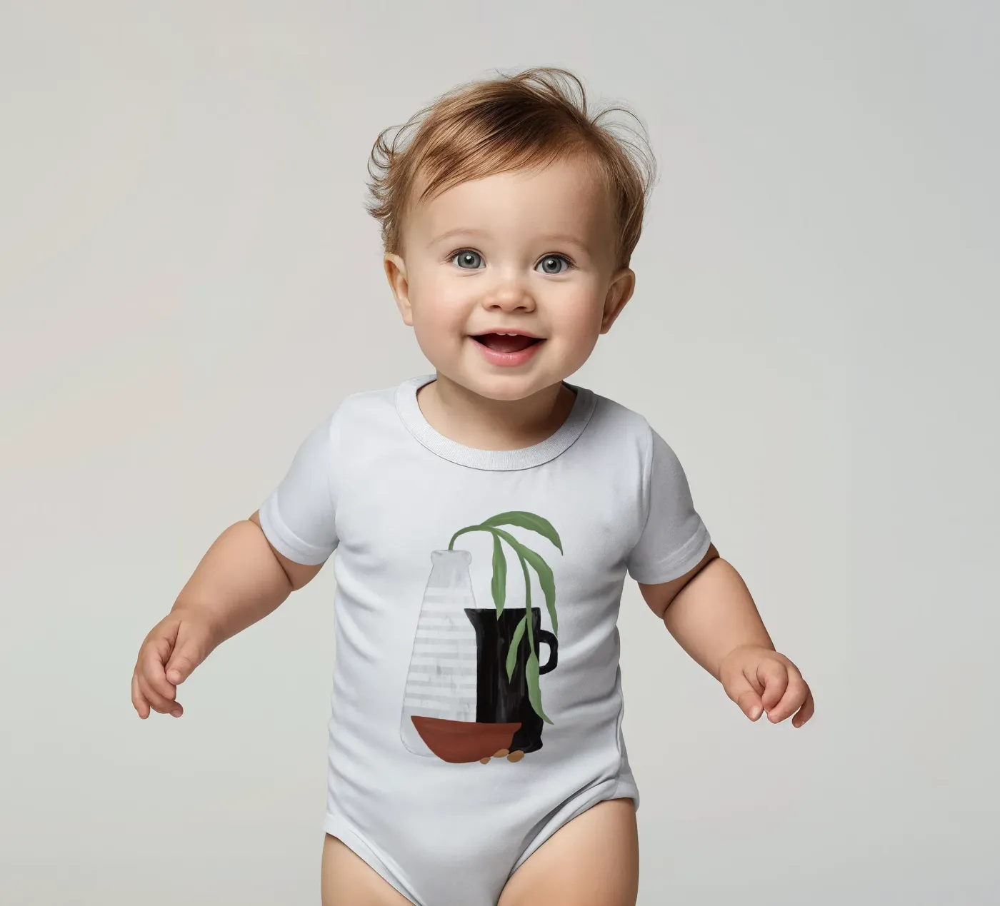 Oggetti Boho II body neonato maniche corte da Orara Studio