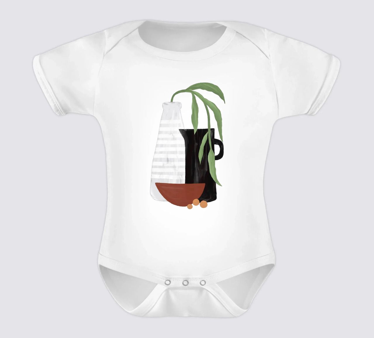 Oggetti Boho II body neonato maniche corte da Orara Studio