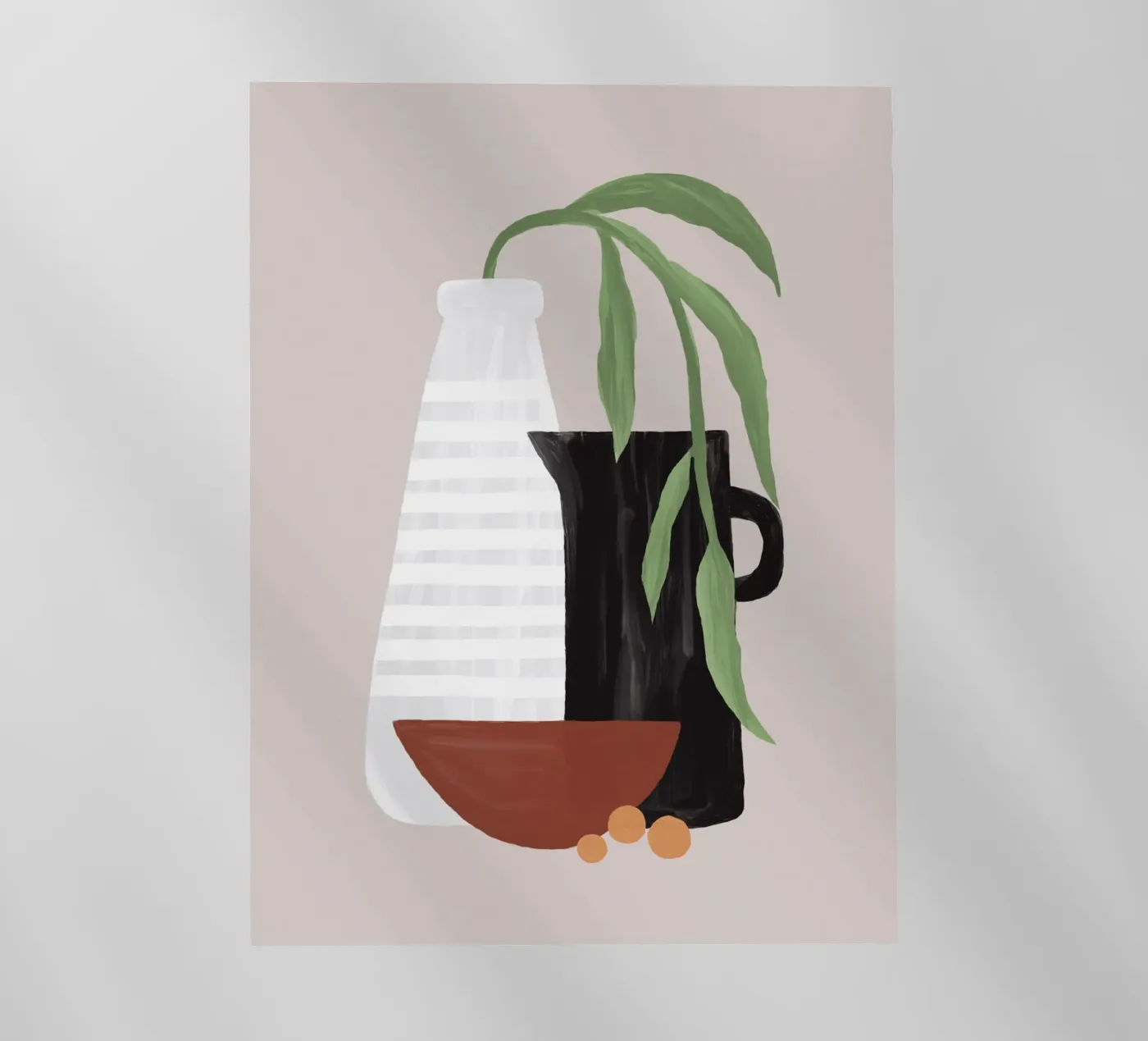 Boho Objects II pellicola backlit da Orara Studio