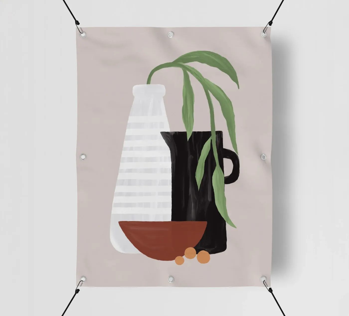 Boho Objects II PVC Plane von Orara Studio