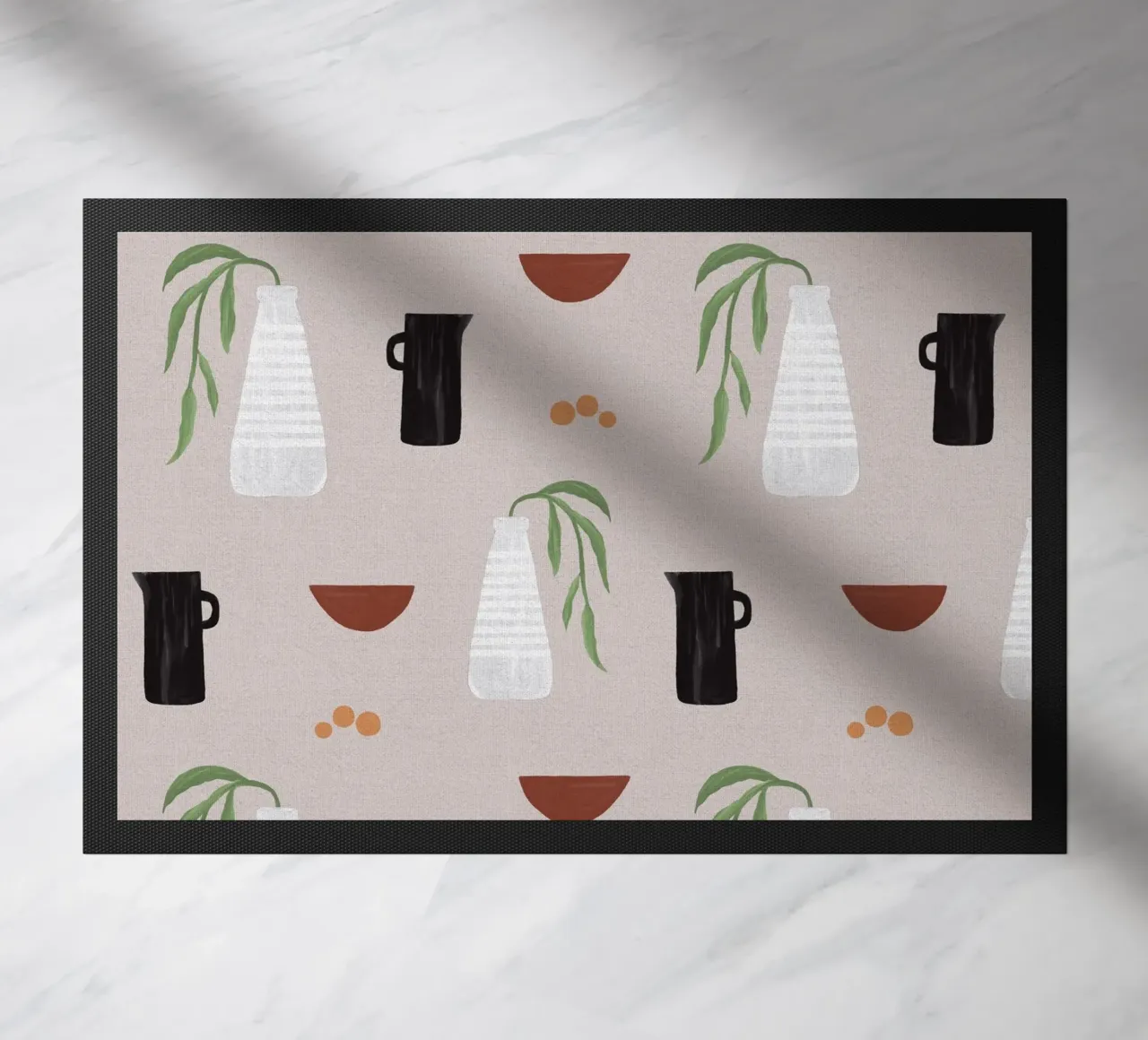 Boho Objects II doormat by Orara Studio