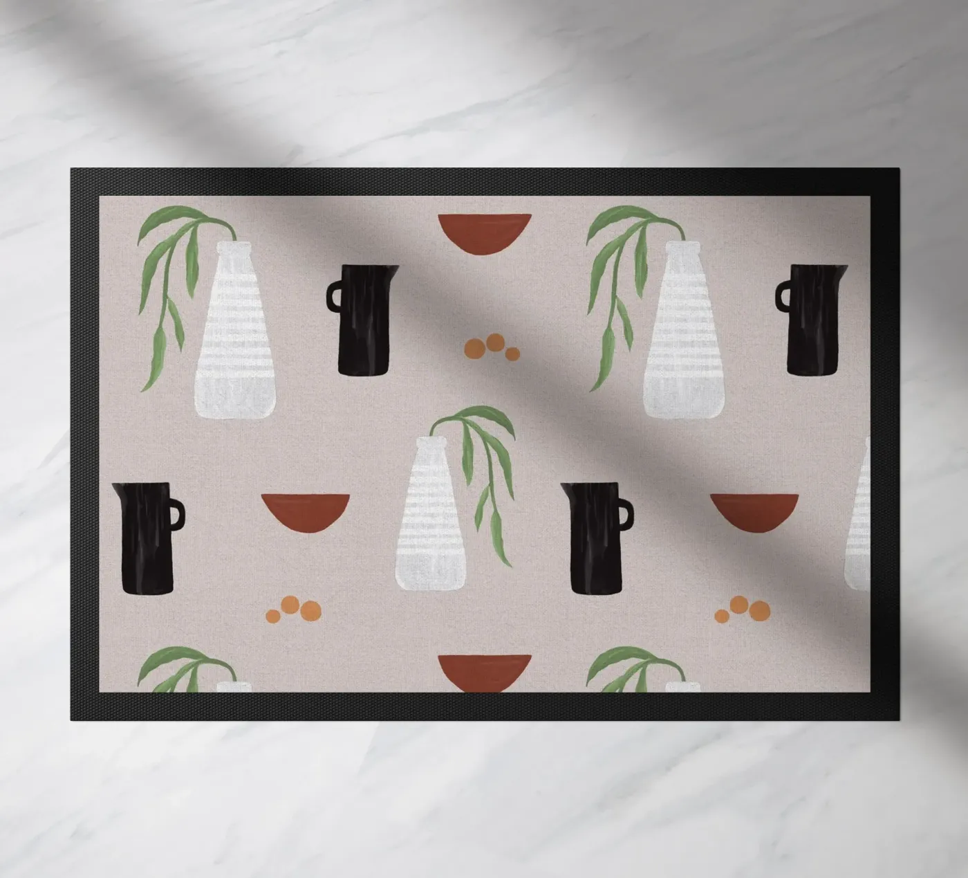 Boho objecten II deurmat van Orara Studio