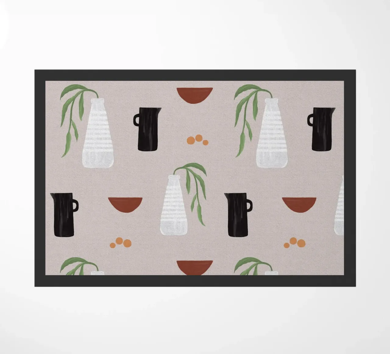 Boho Objects II doormat by Orara Studio