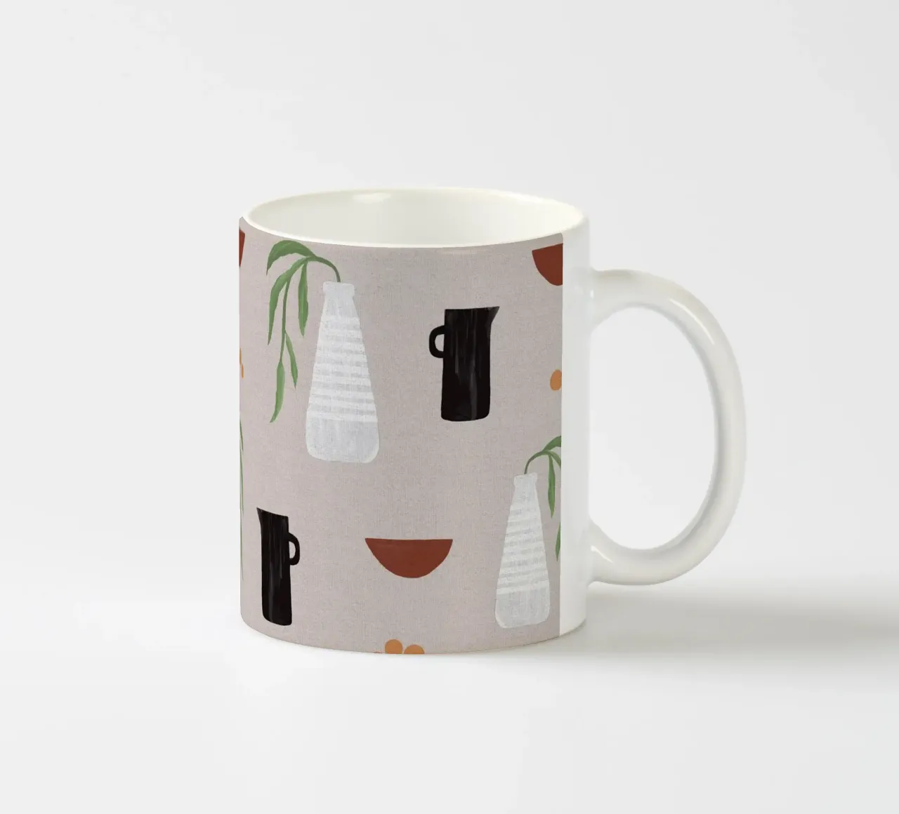 Boho-Objekte II Keramik Tasse von Orara Studio