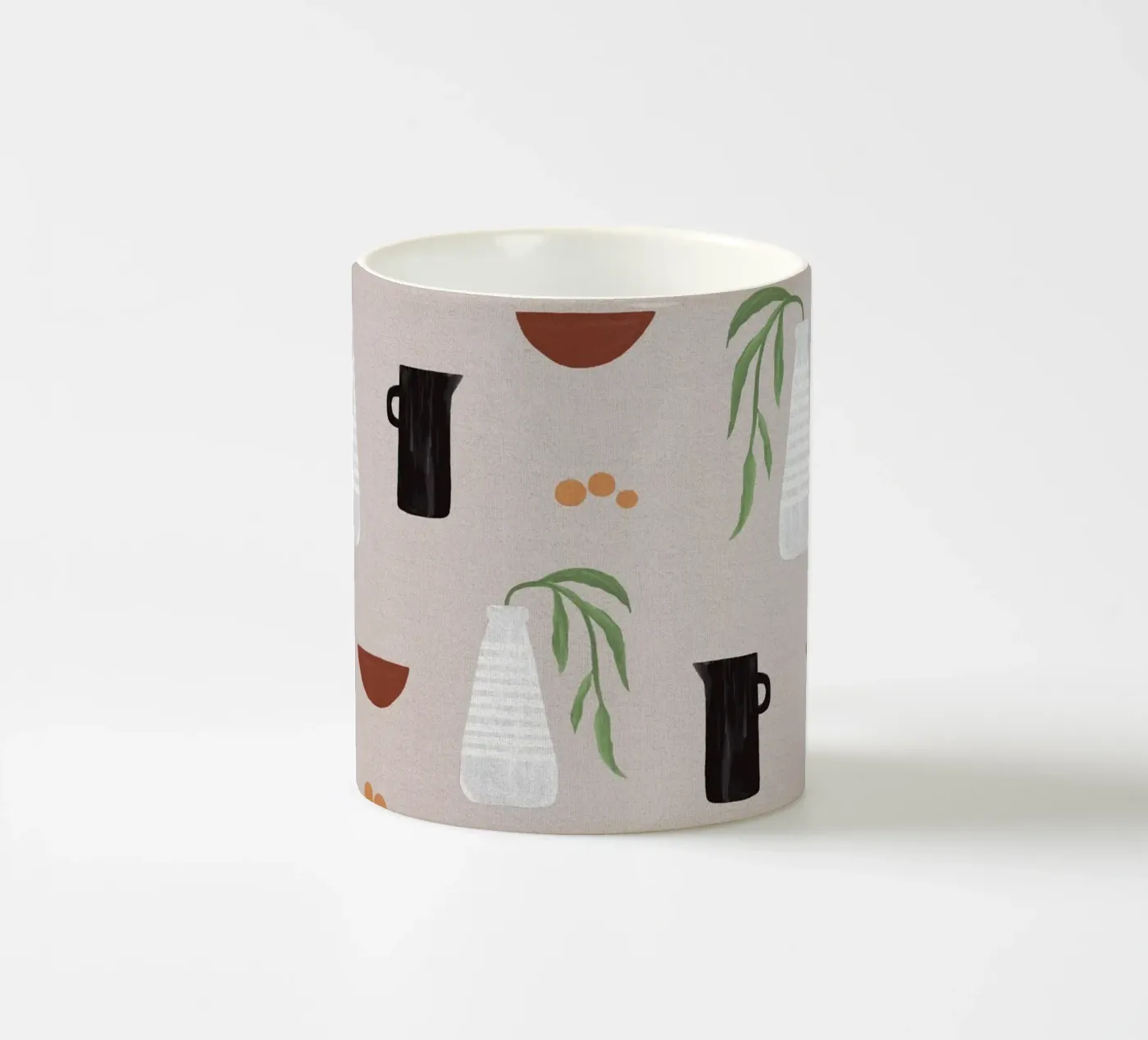 Boho Objects II ceramic mug by Orara Studio