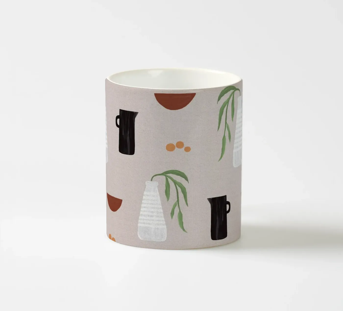 Boho Objects II ceramic mug by Orara Studio