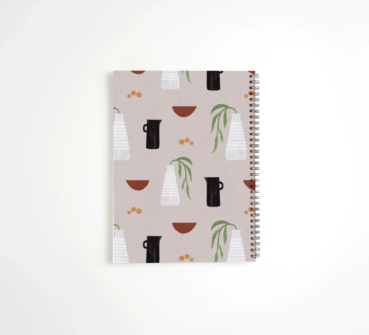 Boho Objects II spiral notebook by Orara Studio
