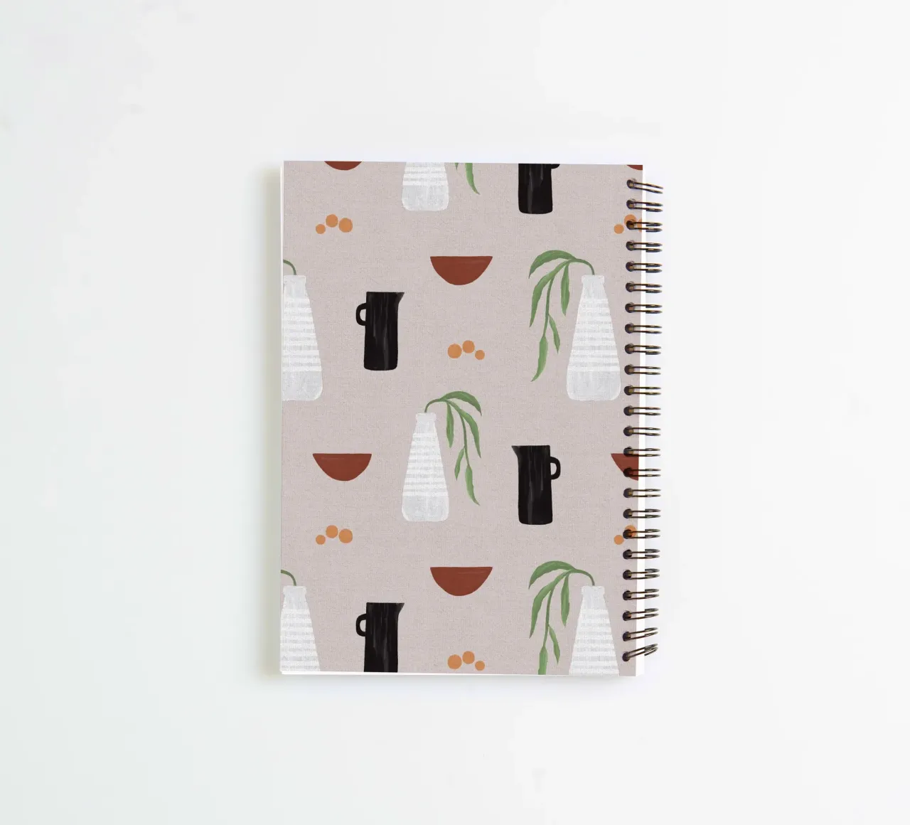 Boho Objects II spiral notebook by Orara Studio