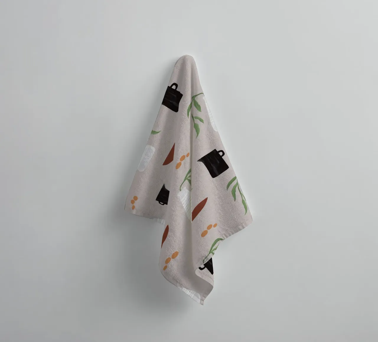 Boho Objects II towel by Orara Studio