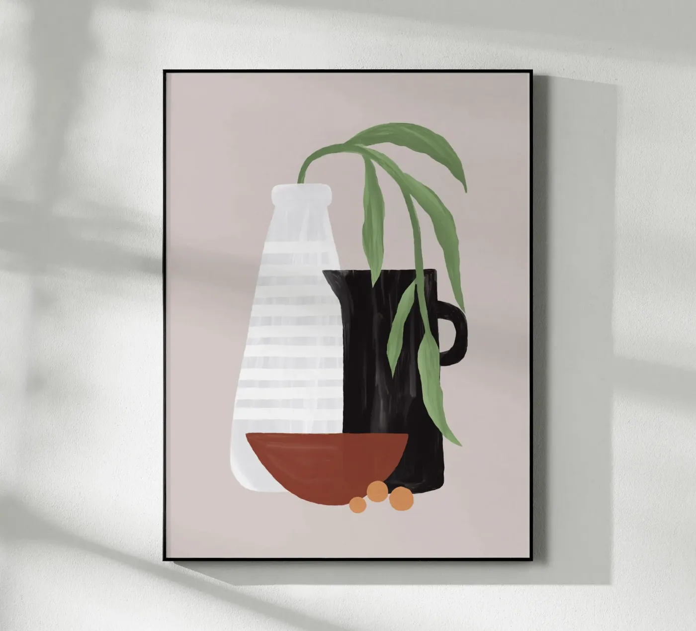 Boho Objects II Acryl-Glas von Orara Studio