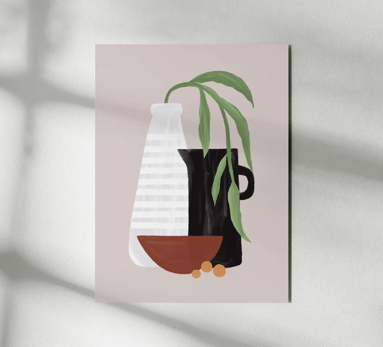 Boho Objects II forex plate by Orara Studio