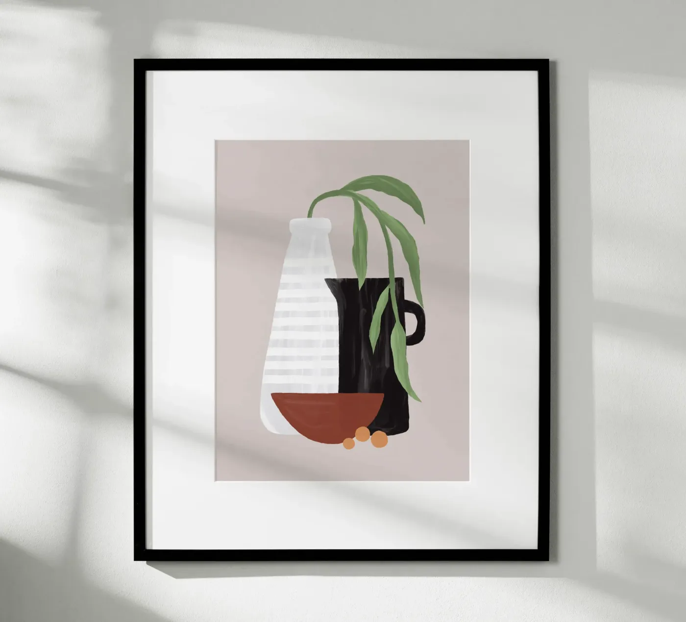 Boho Objects II poster de Orara Studio