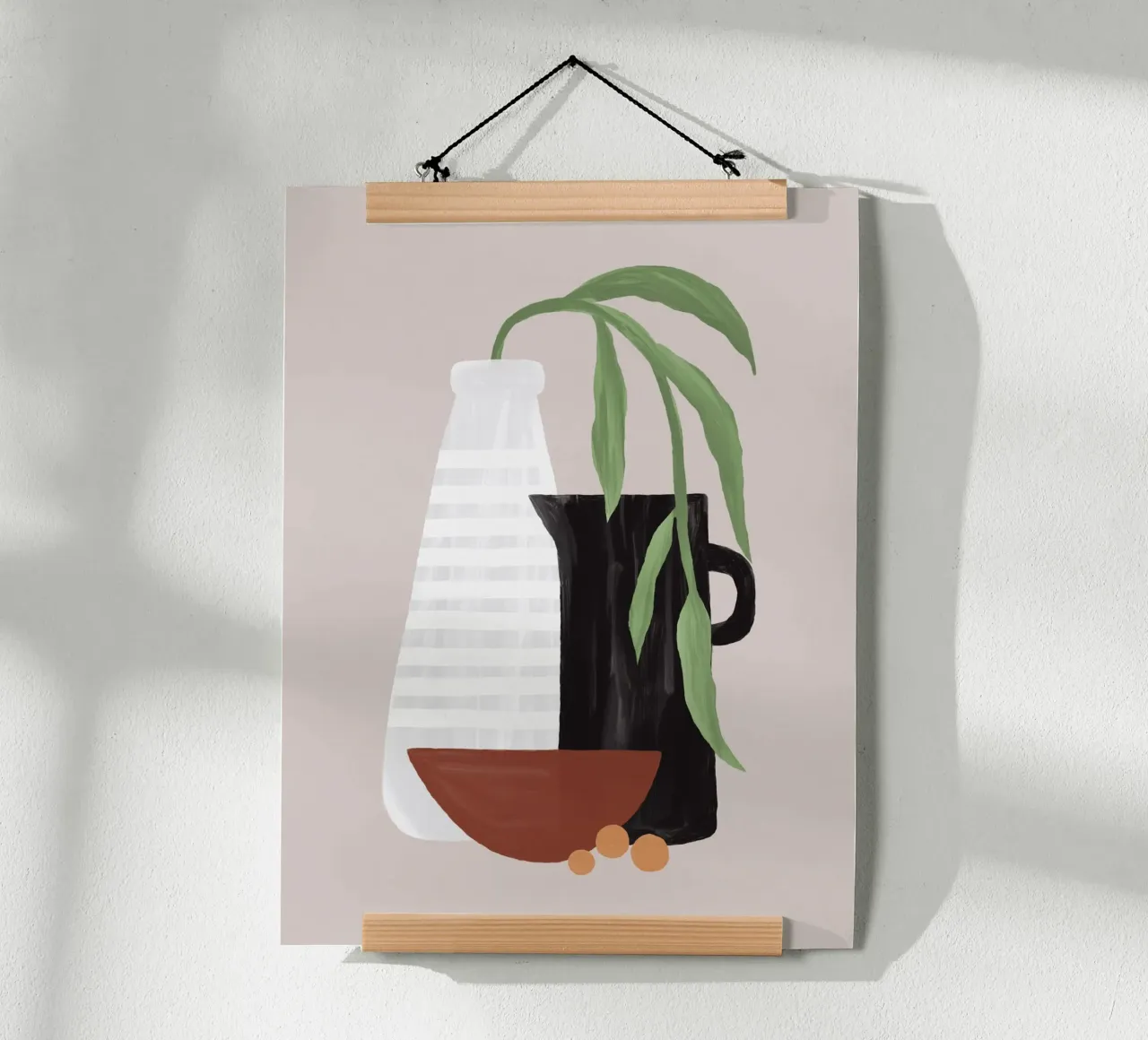 Boho Objects II hahnemühle by Orara Studio