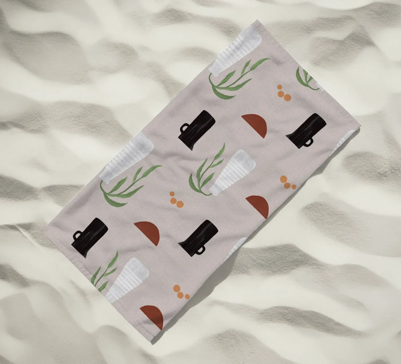 Boho Objects II Strandtuch von Orara Studio