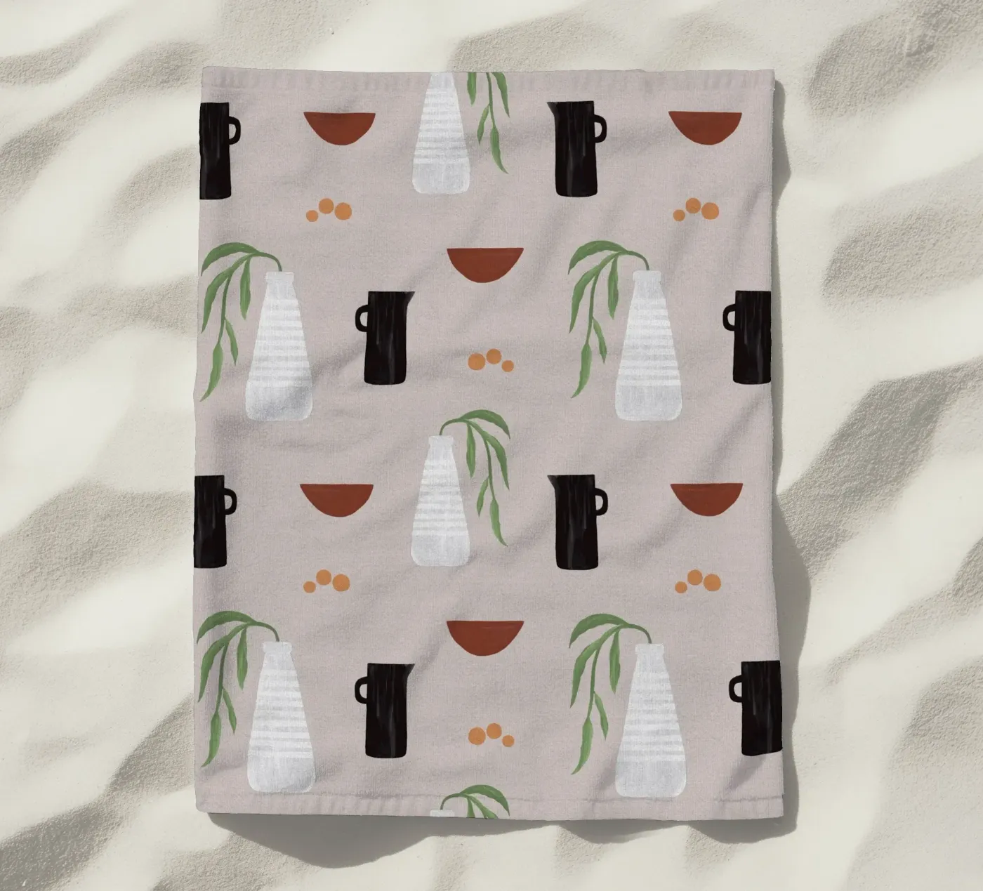 Boho Objects II Strandtuch von Orara Studio