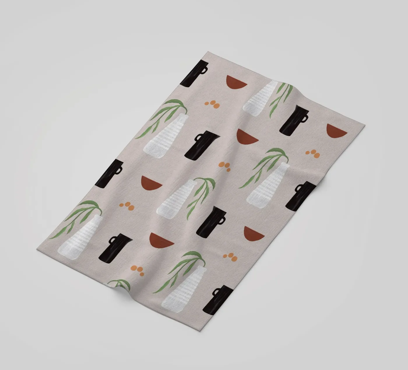 Boho Objects II Strandtuch von Orara Studio