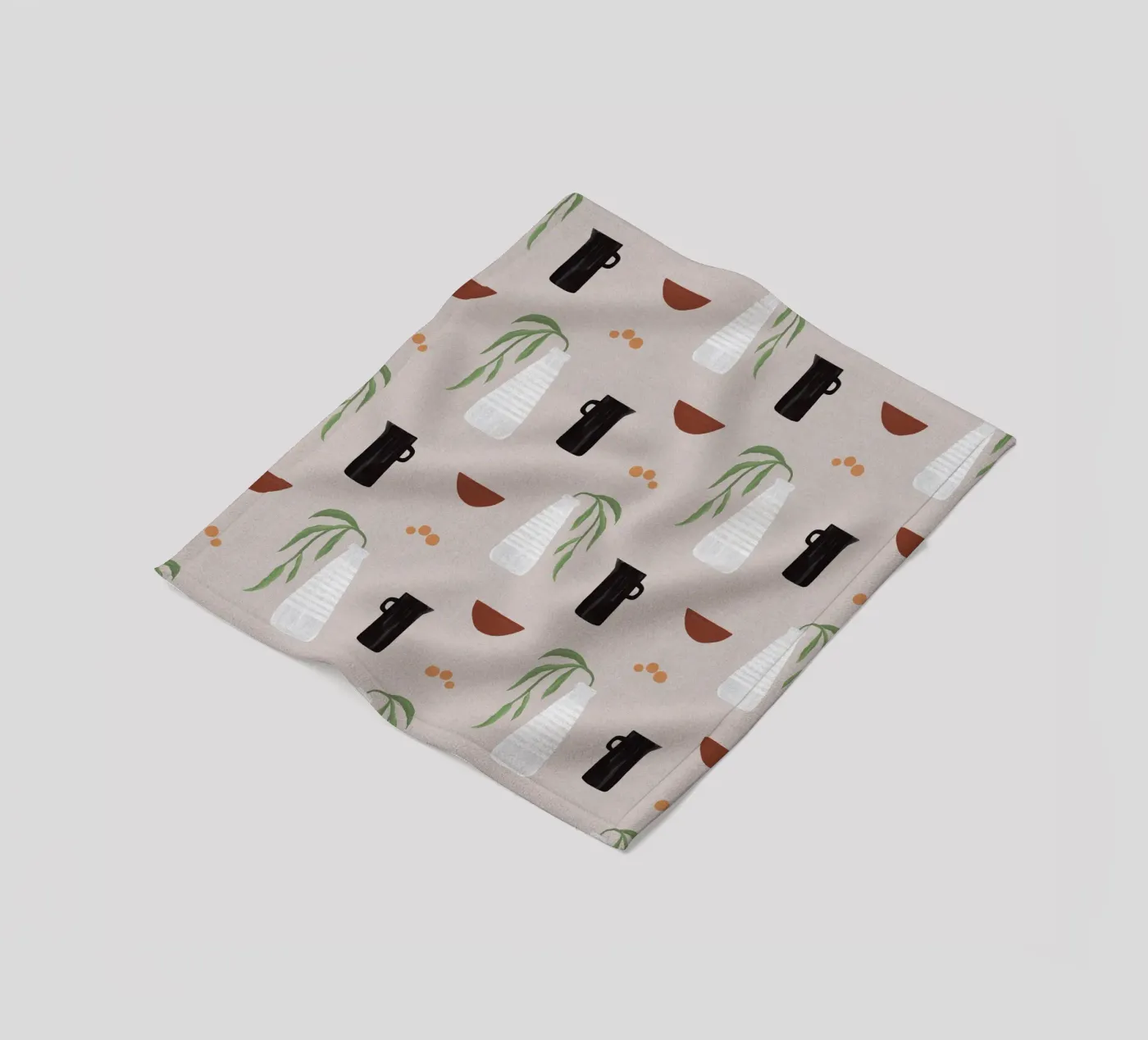 Boho Objects II plaid polaire de Orara Studio