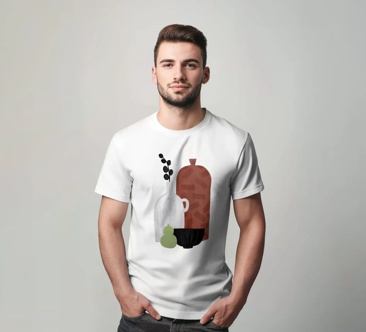 Boho Objects III t-shirt da Orara Studio