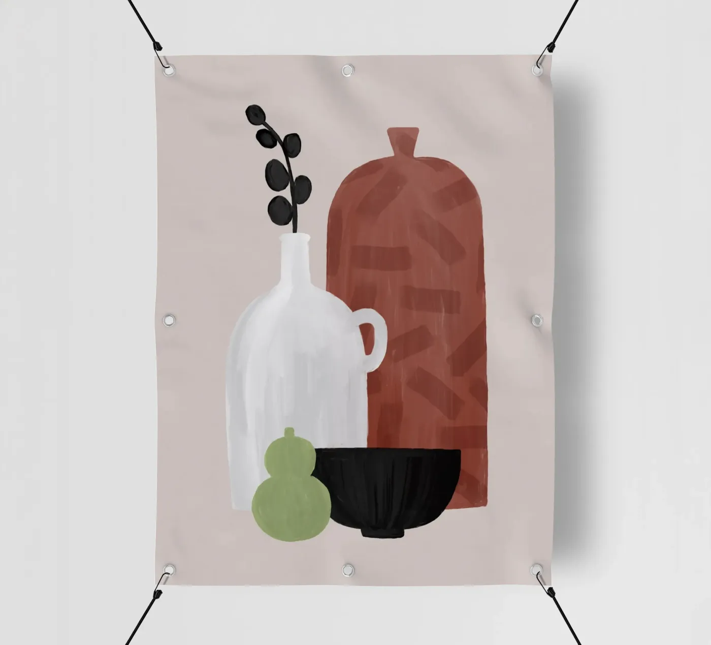 Boho Objects III telo in pvc da Orara Studio