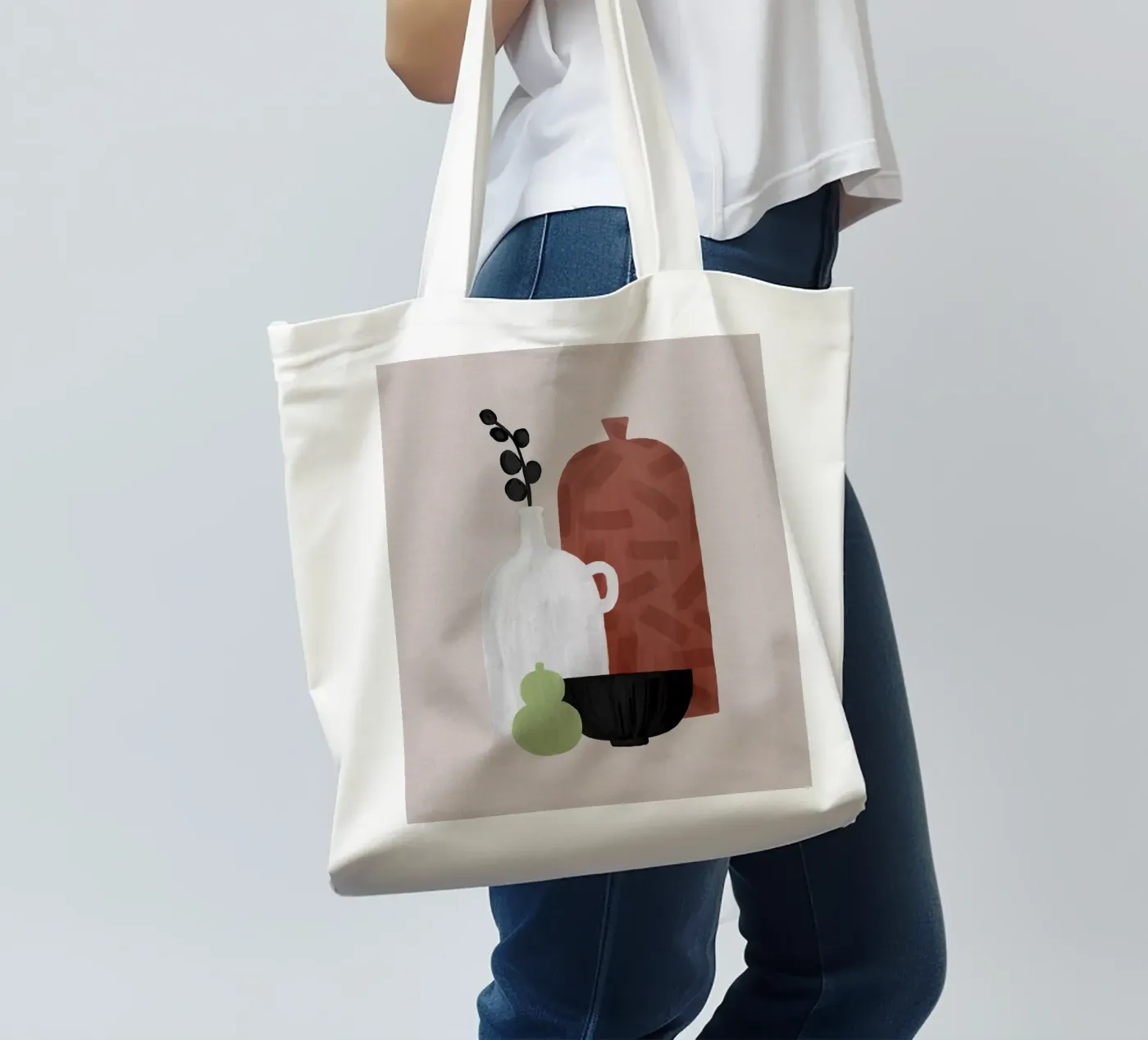 Boho Objects III tote bag by Orara Studio