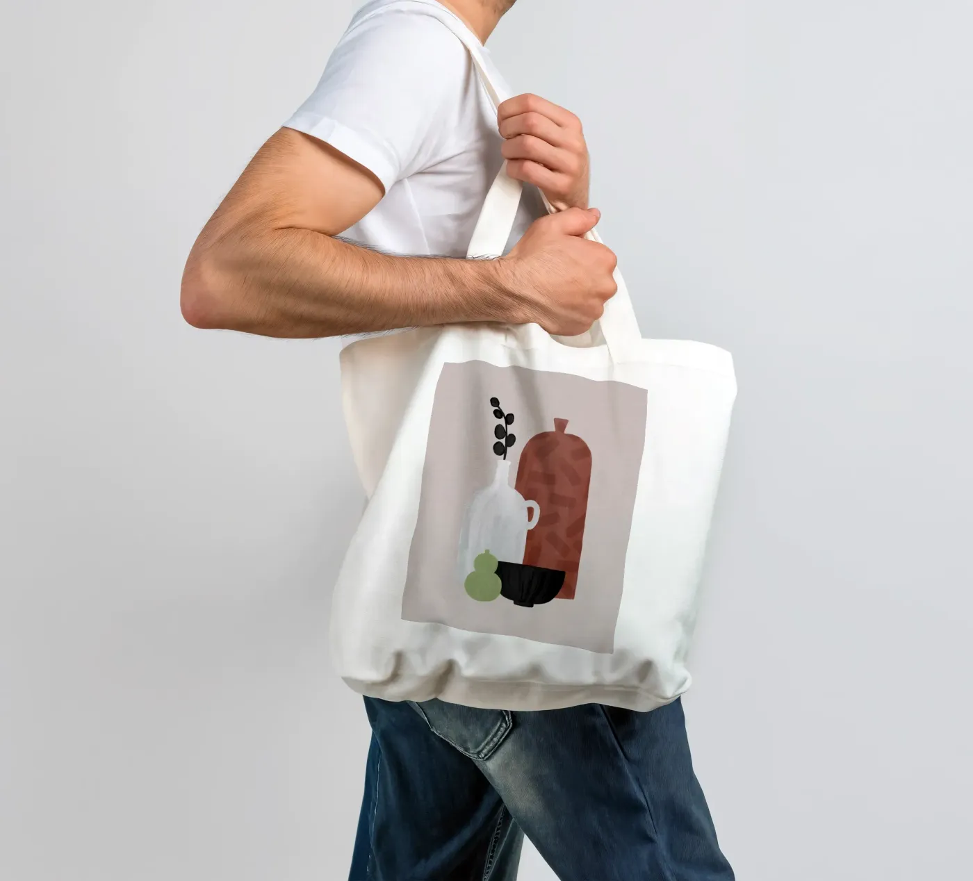 Boho Objects III tote bag by Orara Studio