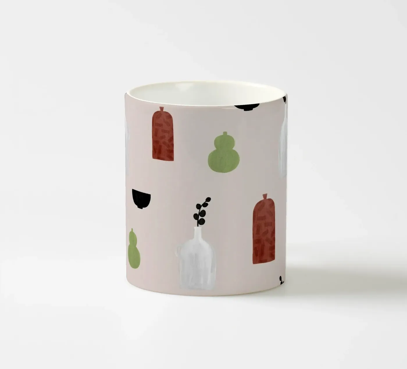 Boho Objects III ceramic mug by Orara Studio
