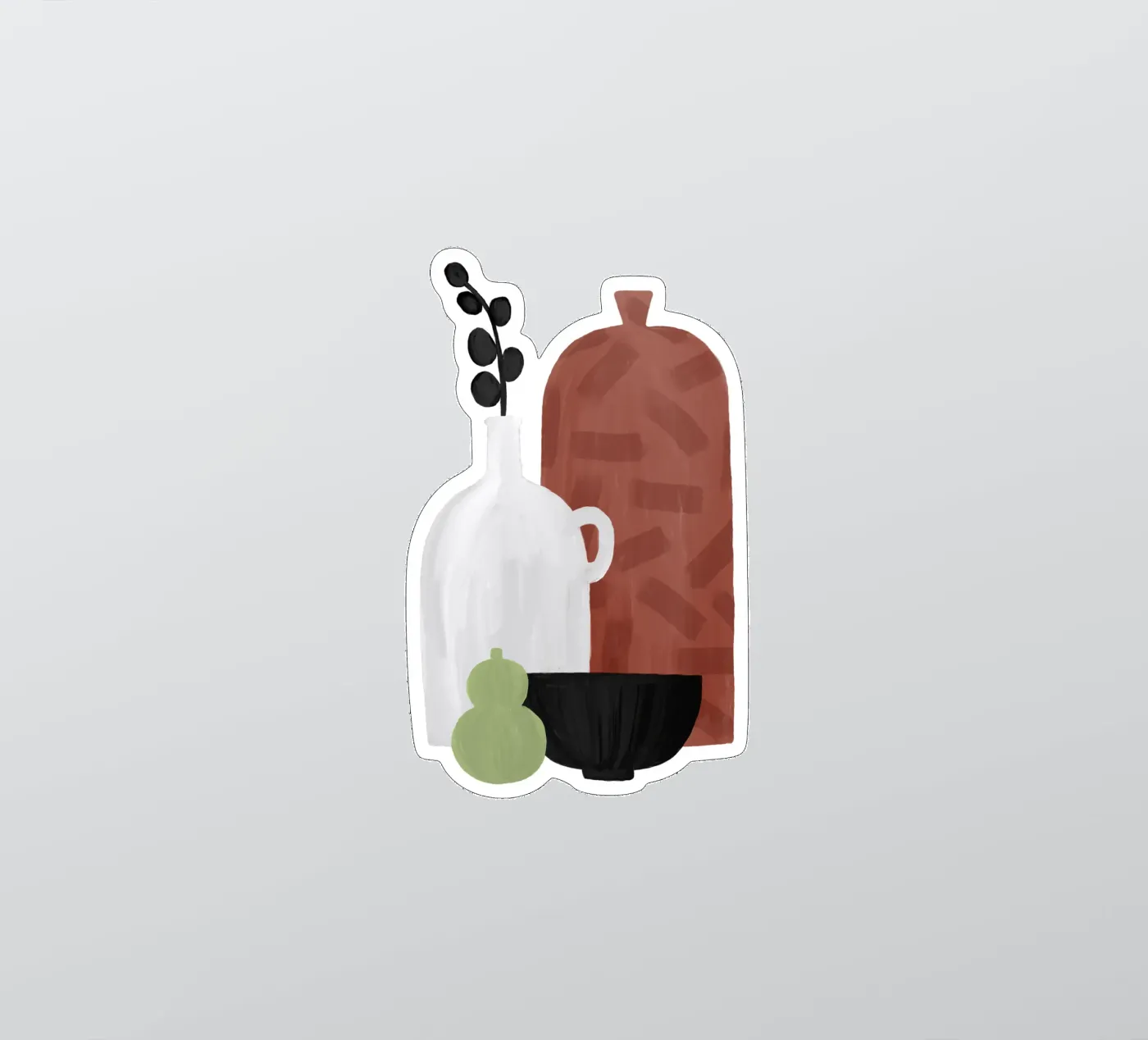 Boho Objects III sticker by Orara Studio