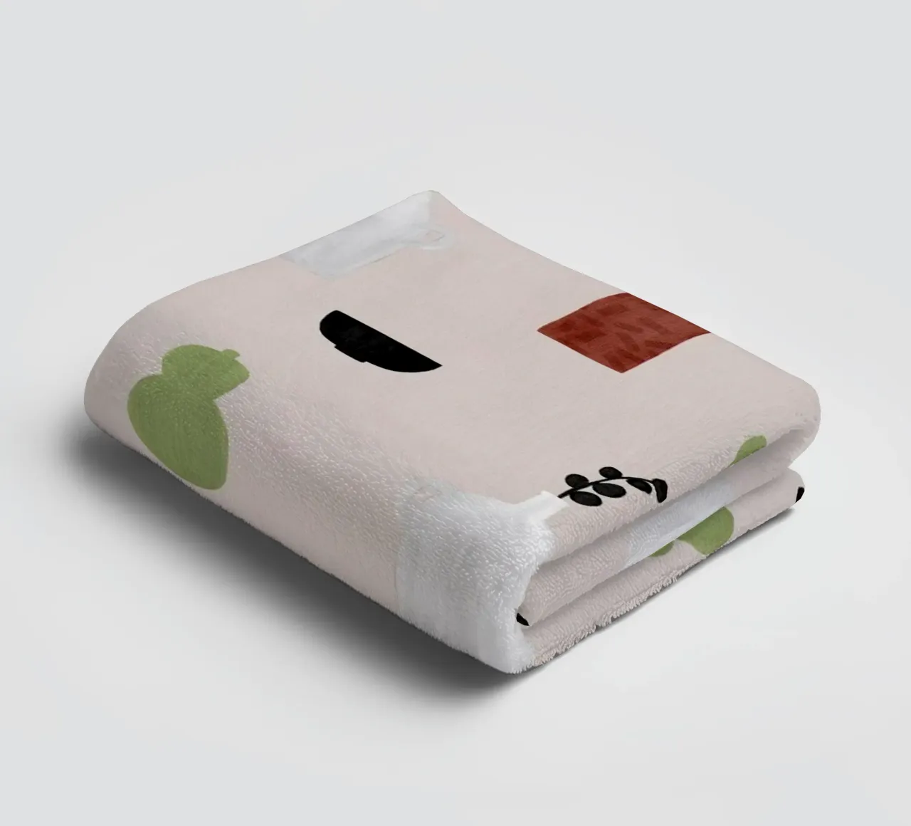 Boho Objects III towel by Orara Studio