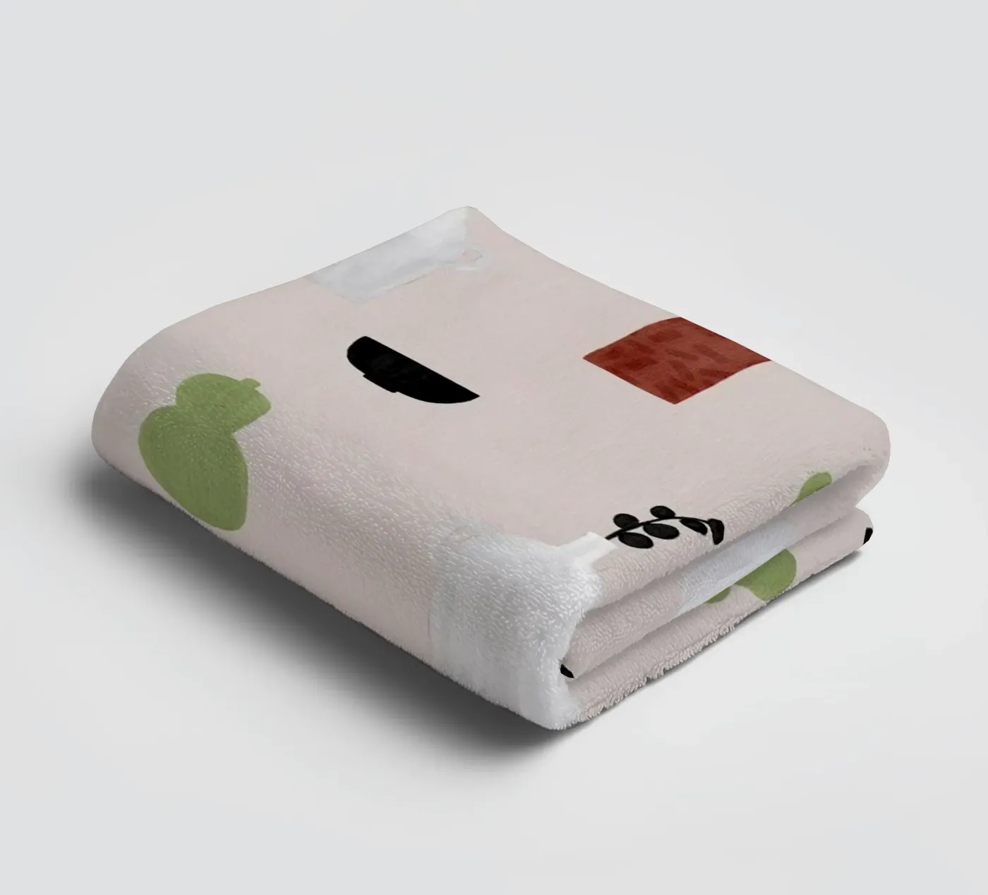 Boho Objects III towel by Orara Studio