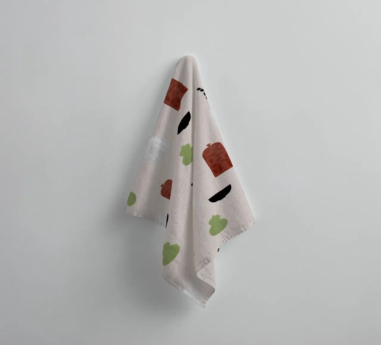 Boho Objects III towel by Orara Studio