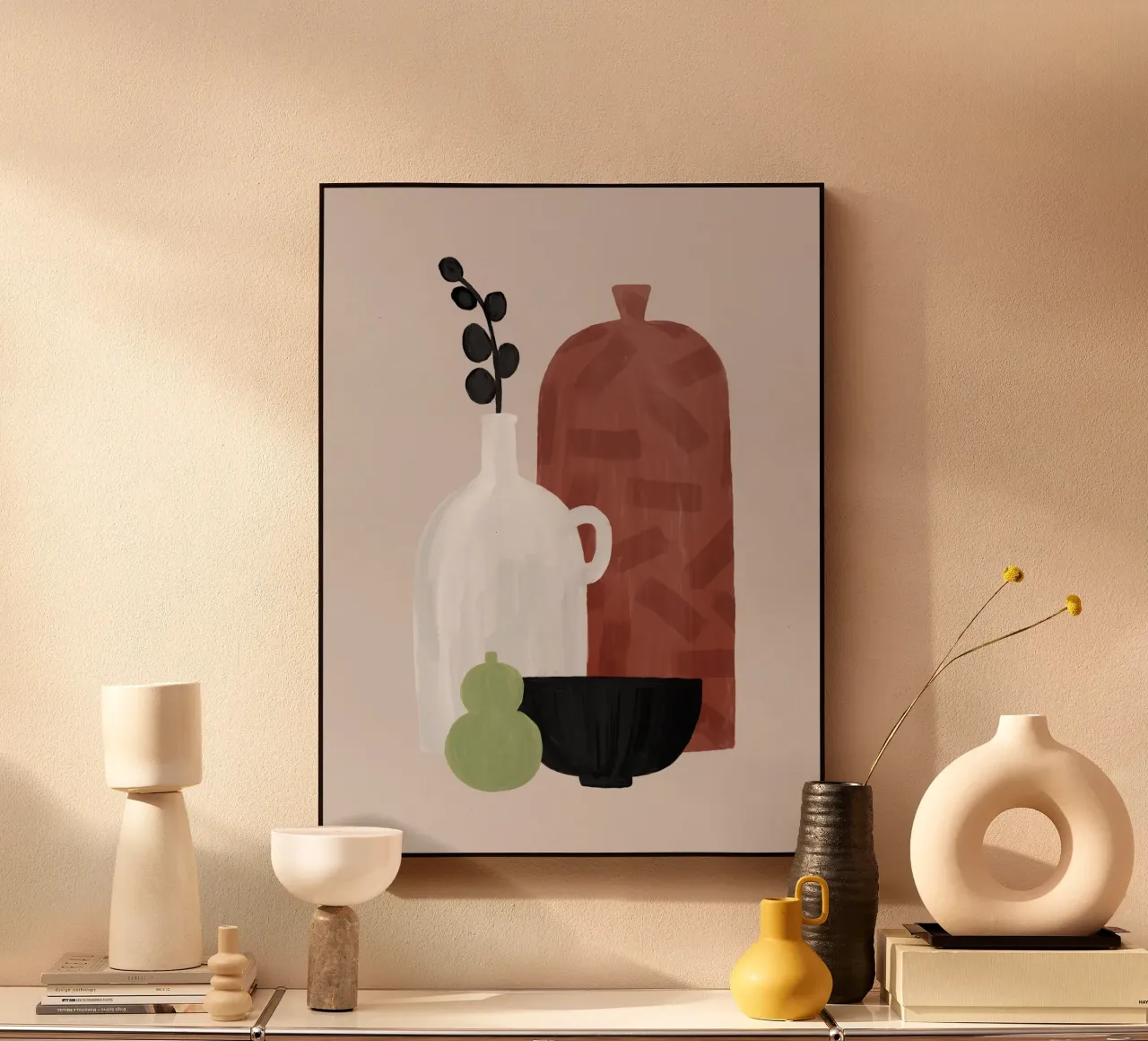 Boho Objects III forex plate by Orara Studio