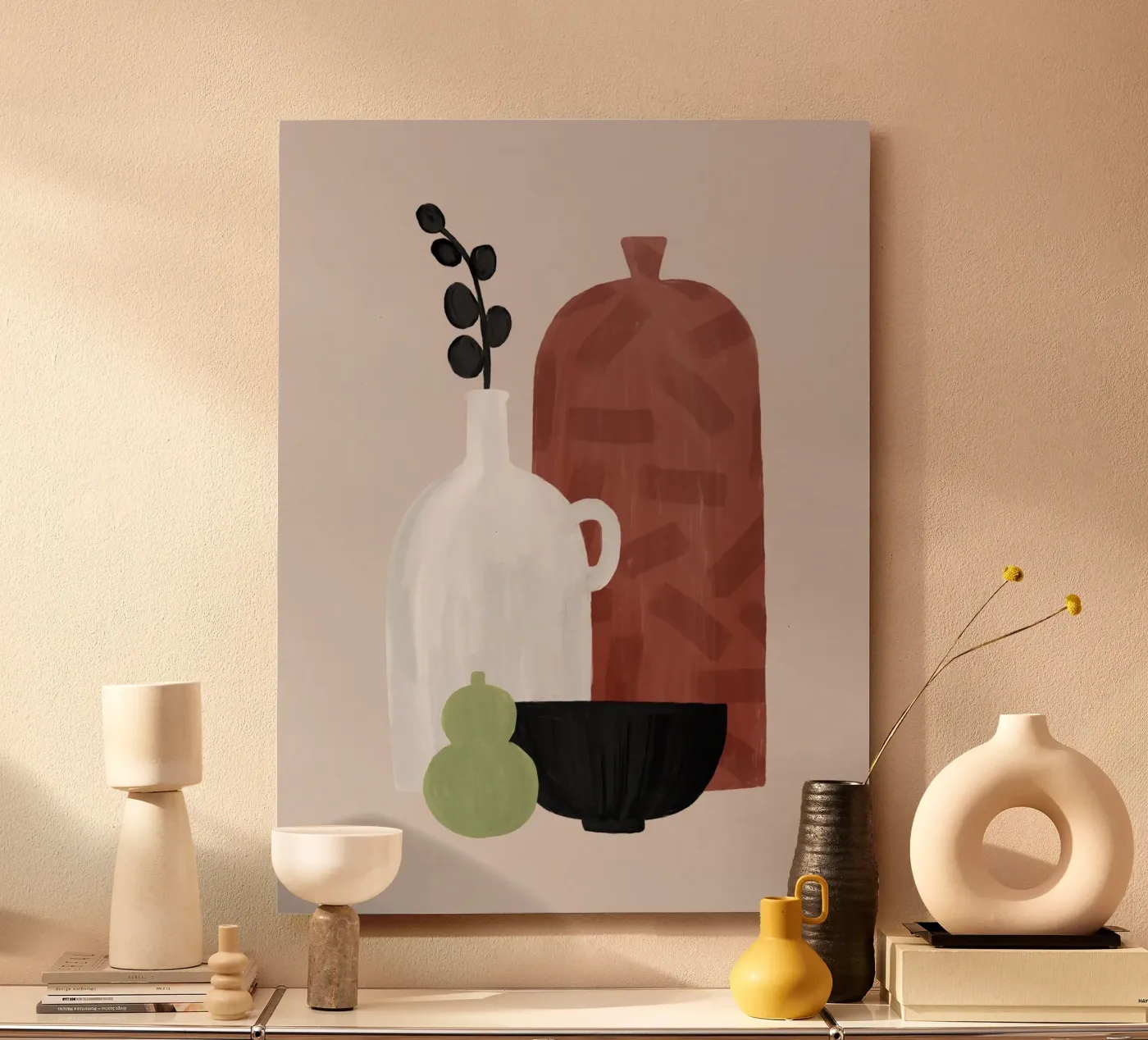 Boho Objects III forex plate by Orara Studio