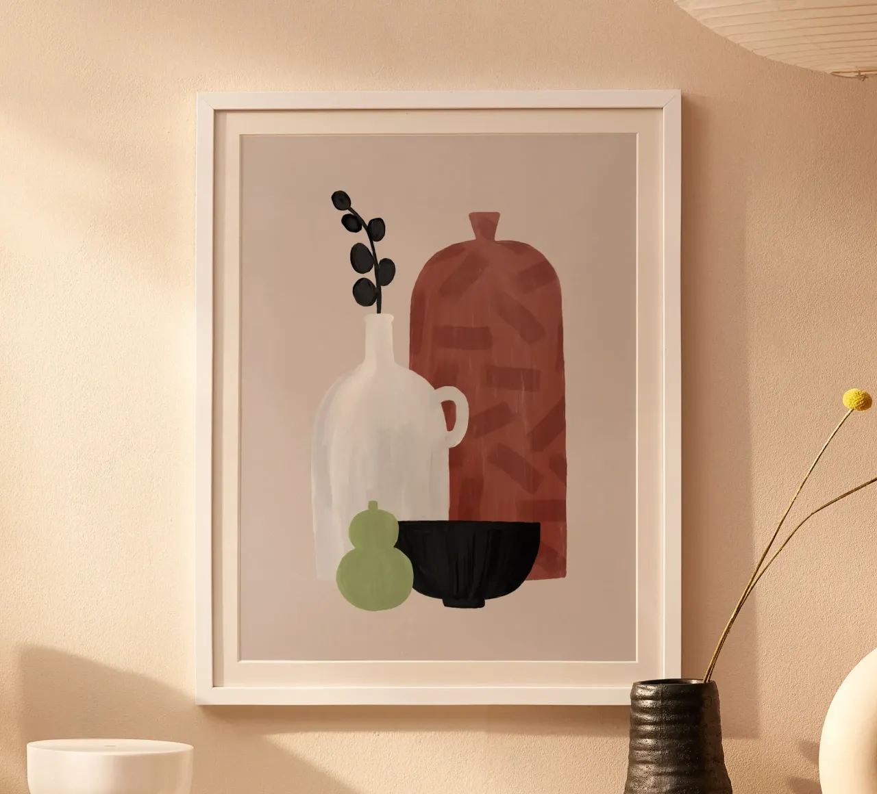 Boho Objects III poster by Orara Studio