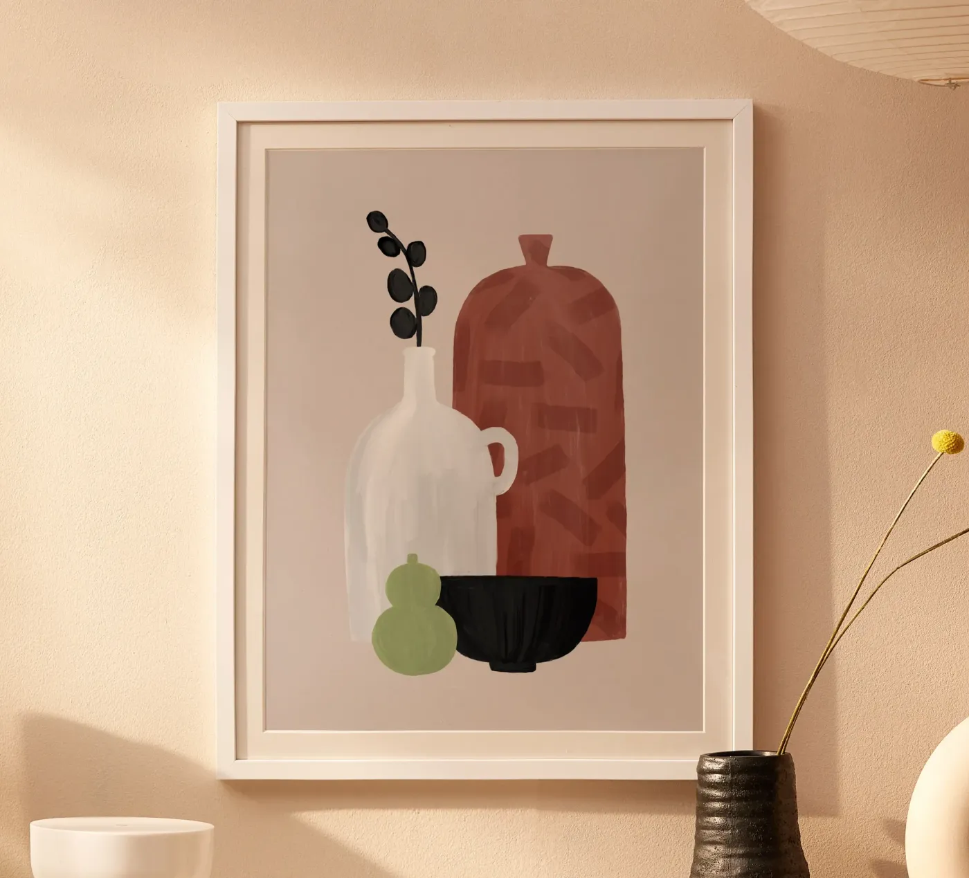 Objets Boho III poster de Orara Studio