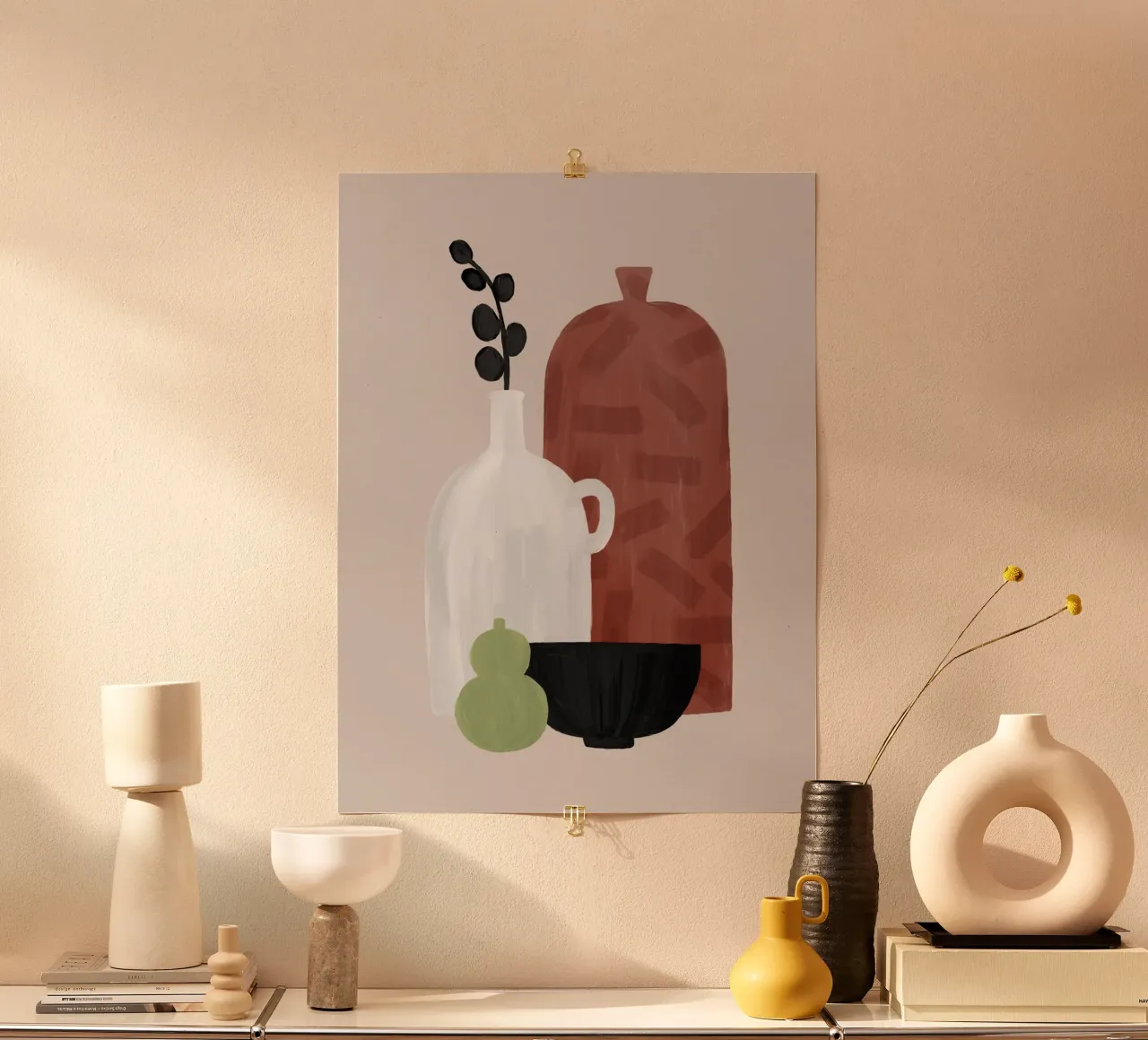 Boho Objects III poster by Orara Studio